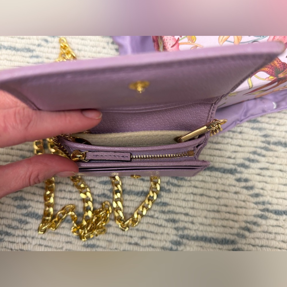 SOLD GUCCI Limited Edition Lavender Floral Feminine Wallet - Picture 13 of 16